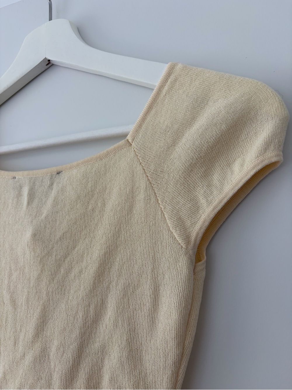 Zara Ruched Knit Top - Picture 8 of 10